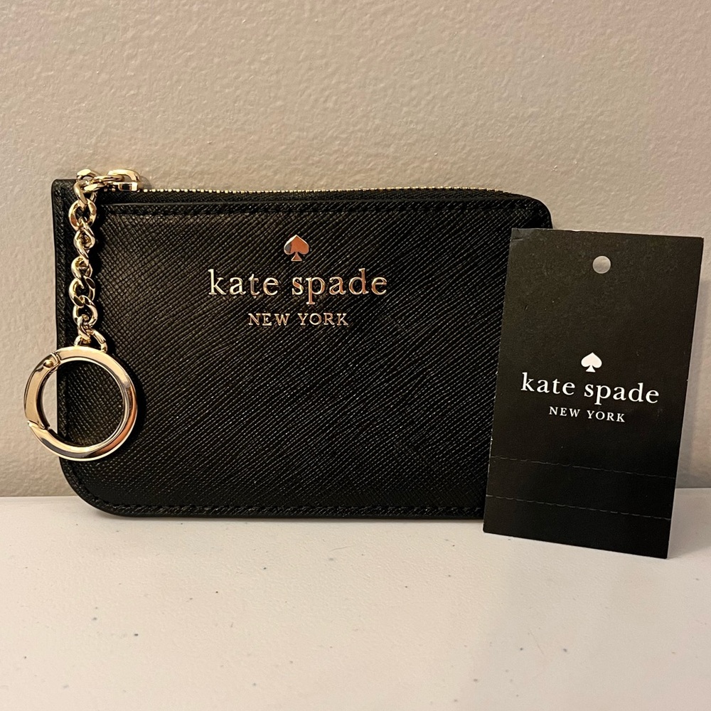 Staci Medium L-Zip Card Holder
with Key Ring - Picture 4 of 6